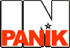 das INPANIK-logo: weisses IN, rotes PANIK